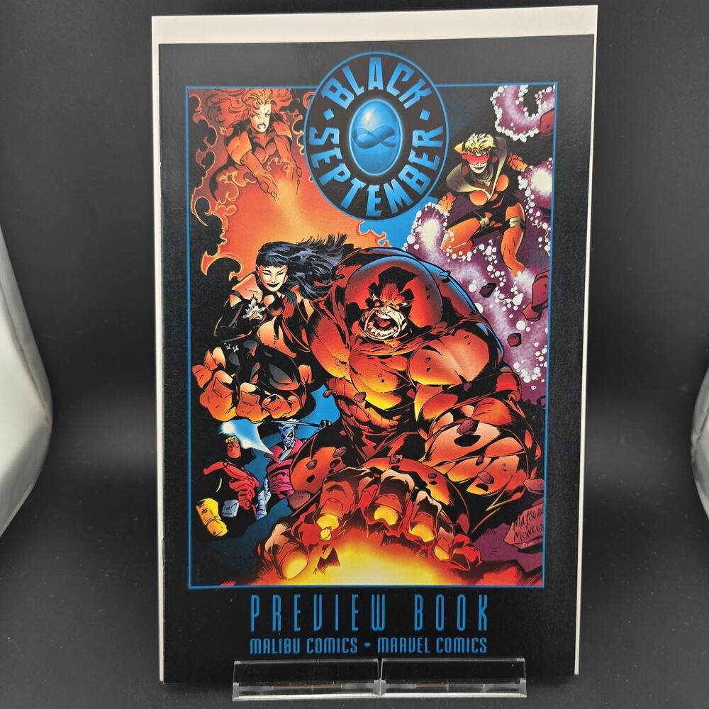 Black September Preview Book 1995 Marvel Malibu Comics Promo Ashcan FN/VF